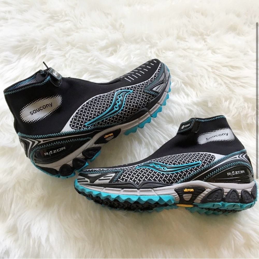 Saucony ProGrid Razor Trail Running Shoe Size 9